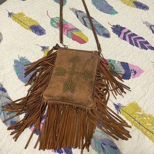 Double J Cross Body Purse